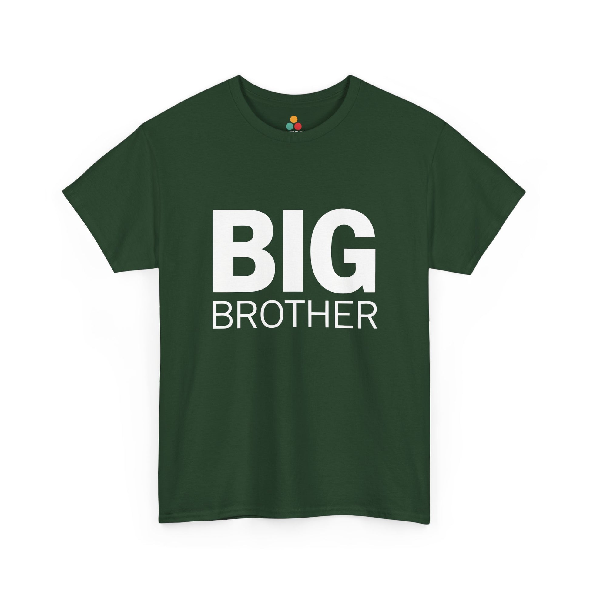 BIG BROTHER Bold Minimalist T-Shirt – Simple Sibling Gift | TEEZOCA 
