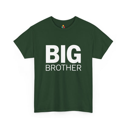 BIG BROTHER Bold Minimalist T-Shirt – Simple Sibling Gift | TEEZOCA 