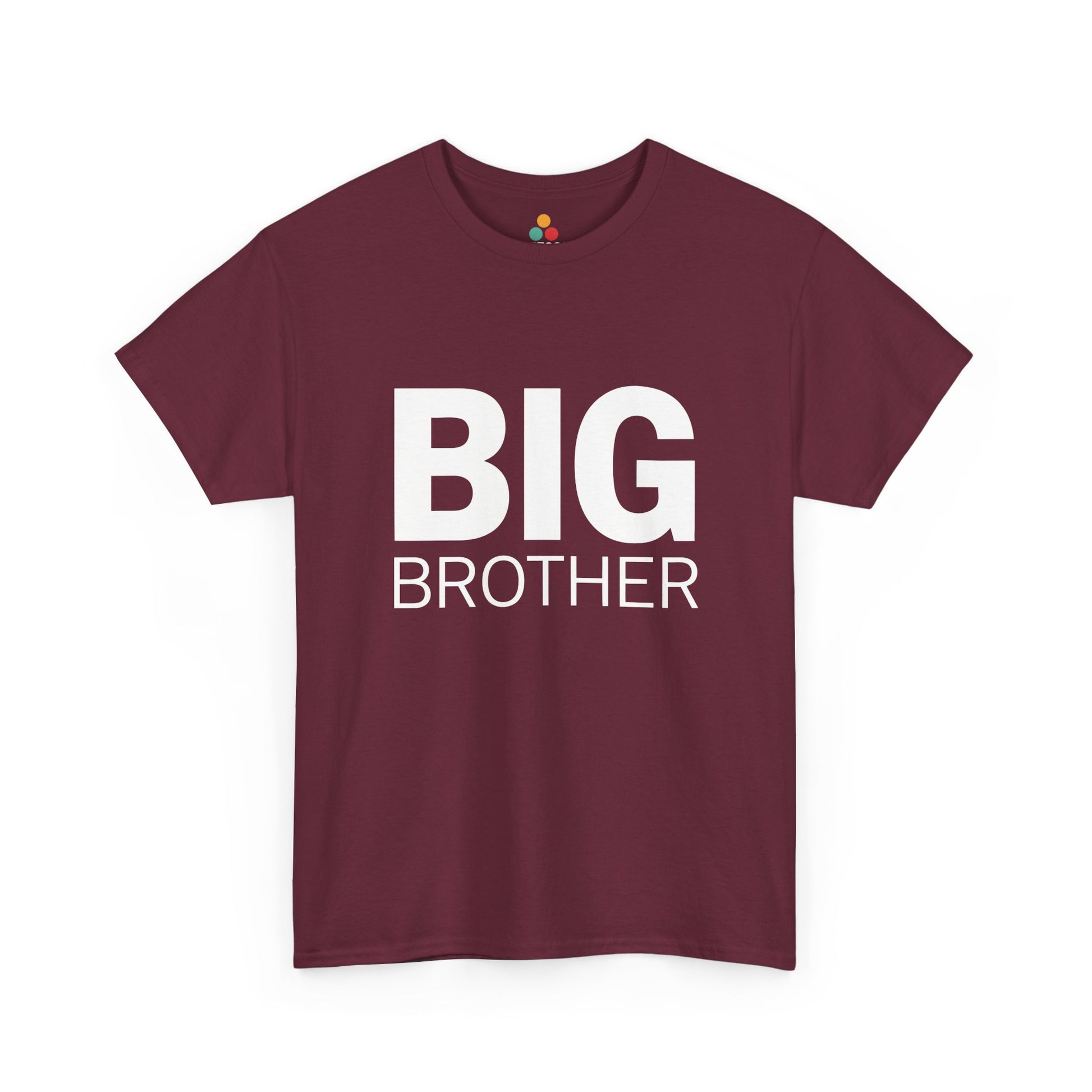 BIG BROTHER Bold Minimalist T-Shirt – Simple Sibling Gift | TEEZOCA 