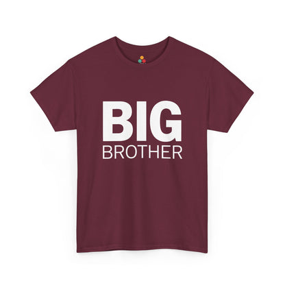 BIG BROTHER Bold Minimalist T-Shirt – Simple Sibling Gift | TEEZOCA 