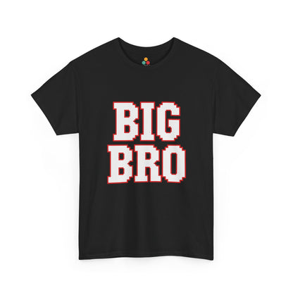 BIG BRO Retro Gaming T-Shirt – Gamer Sibling Gift | TEEZOCA 
