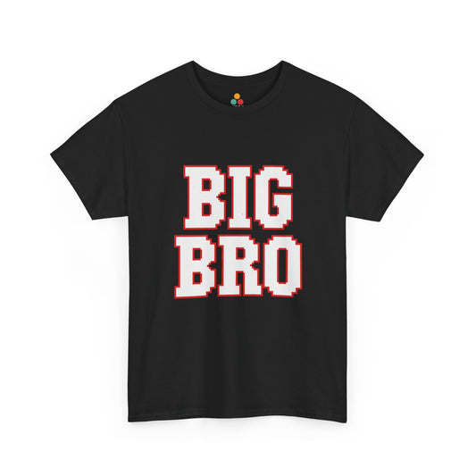 BIG BRO Retro Gaming T-Shirt – Gamer Sibling Gift | TEEZOCA 
