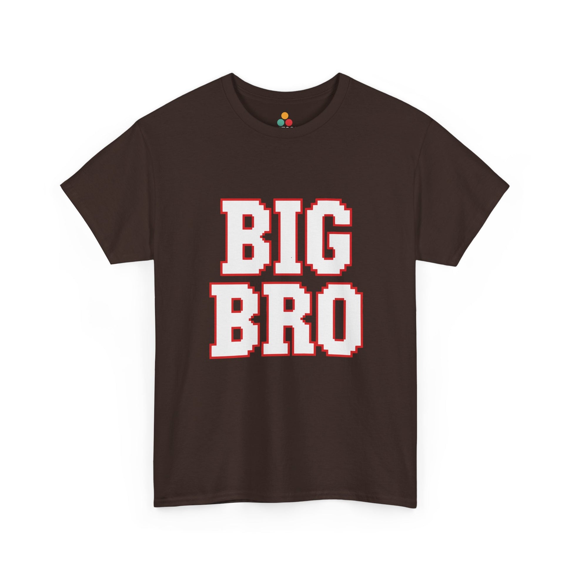 BIG BRO Retro Gaming T-Shirt – Gamer Sibling Gift | TEEZOCA 
