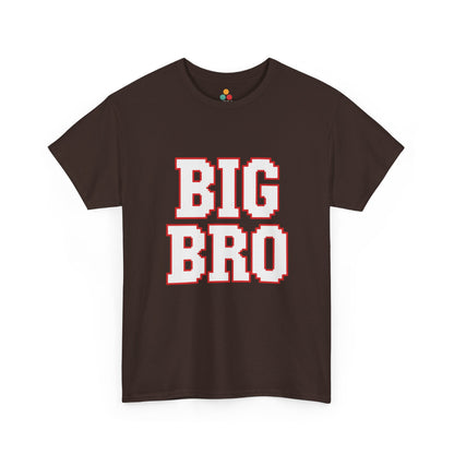 BIG BRO Retro Gaming T-Shirt – Gamer Sibling Gift | TEEZOCA 