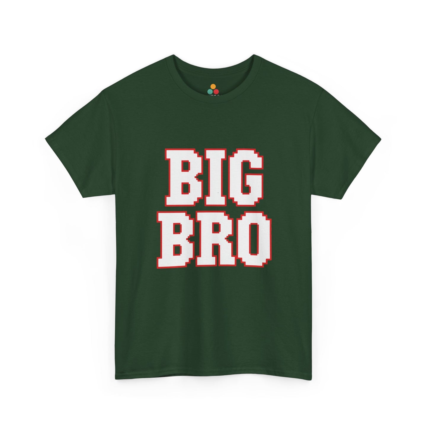 BIG BRO Retro Gaming T-Shirt – Gamer Sibling Gift | TEEZOCA 