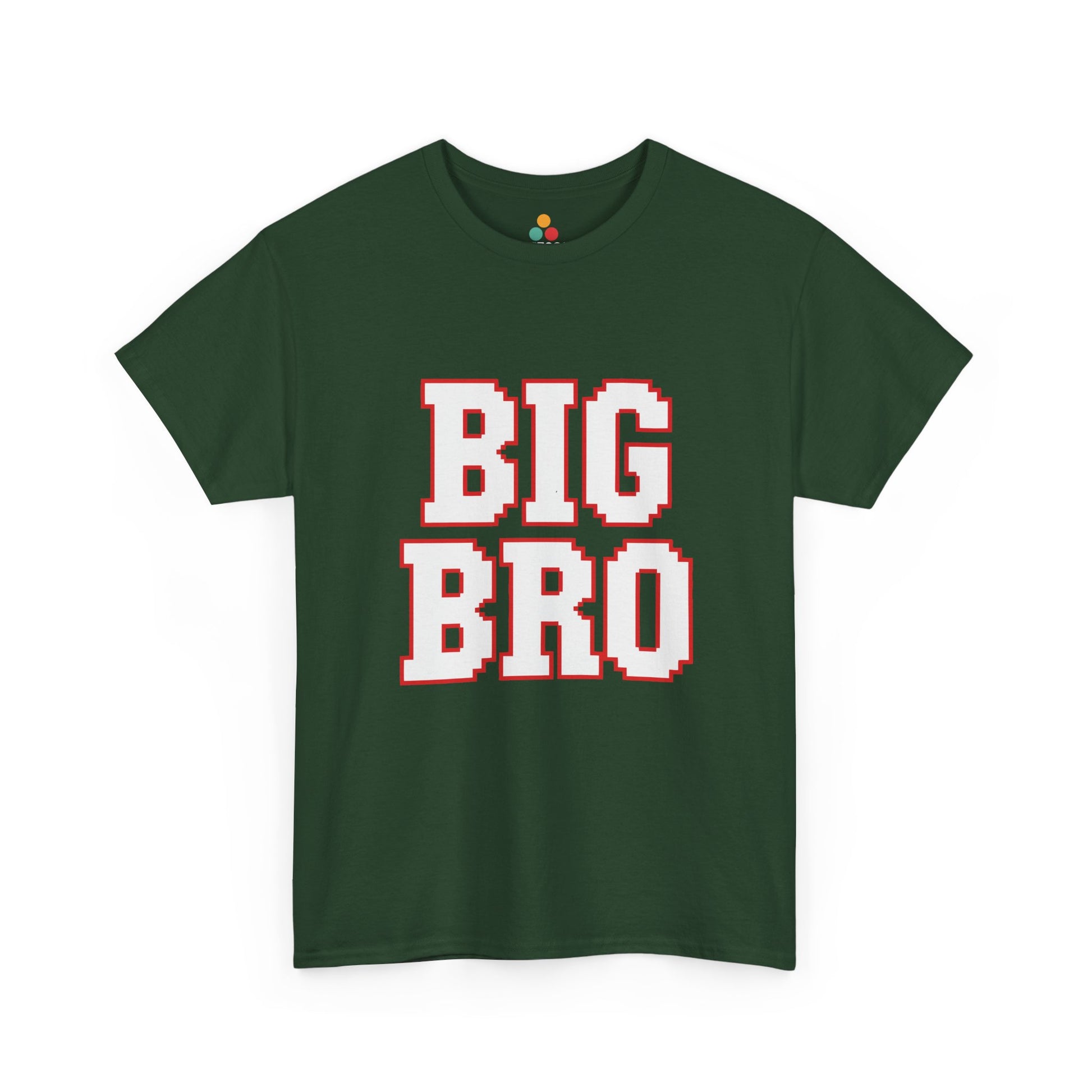 BIG BRO Retro Gaming T-Shirt – Gamer Sibling Gift | TEEZOCA 