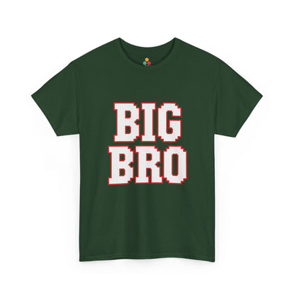 BIG BRO Retro Gaming T-Shirt – Gamer Sibling Gift | TEEZOCA 