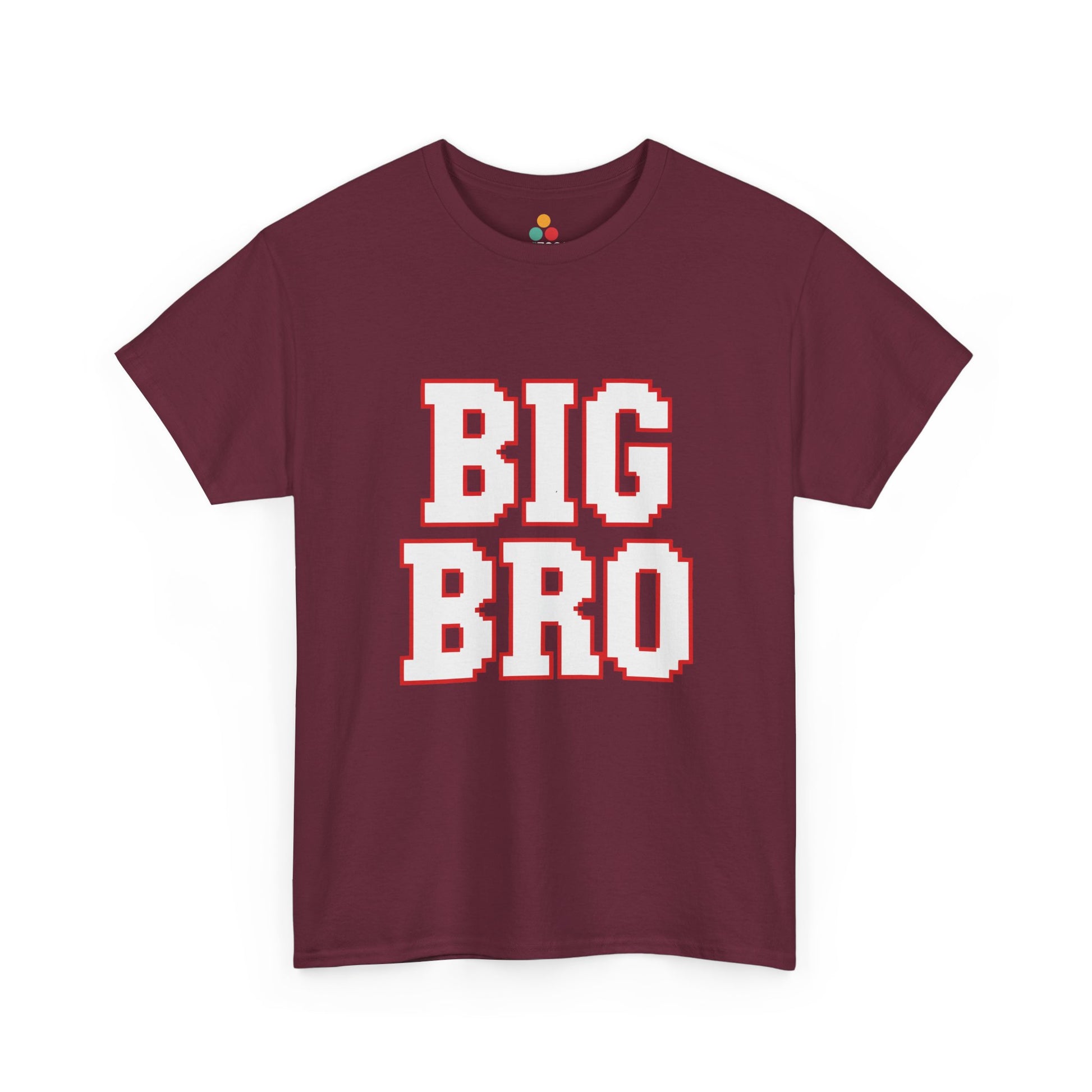 BIG BRO Retro Gaming T-Shirt – Gamer Sibling Gift | TEEZOCA 