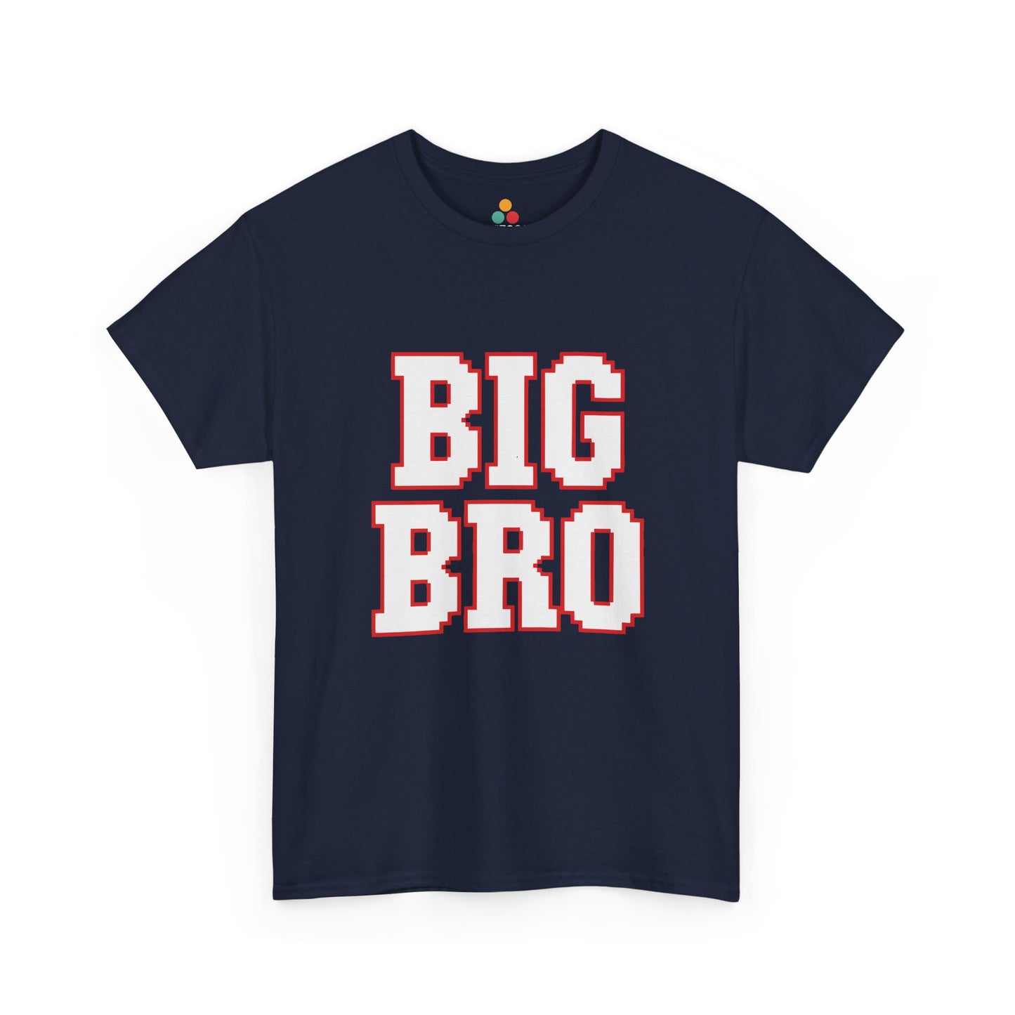 BIG BRO Retro Gaming T-Shirt – Gamer Sibling Gift | TEEZOCA 