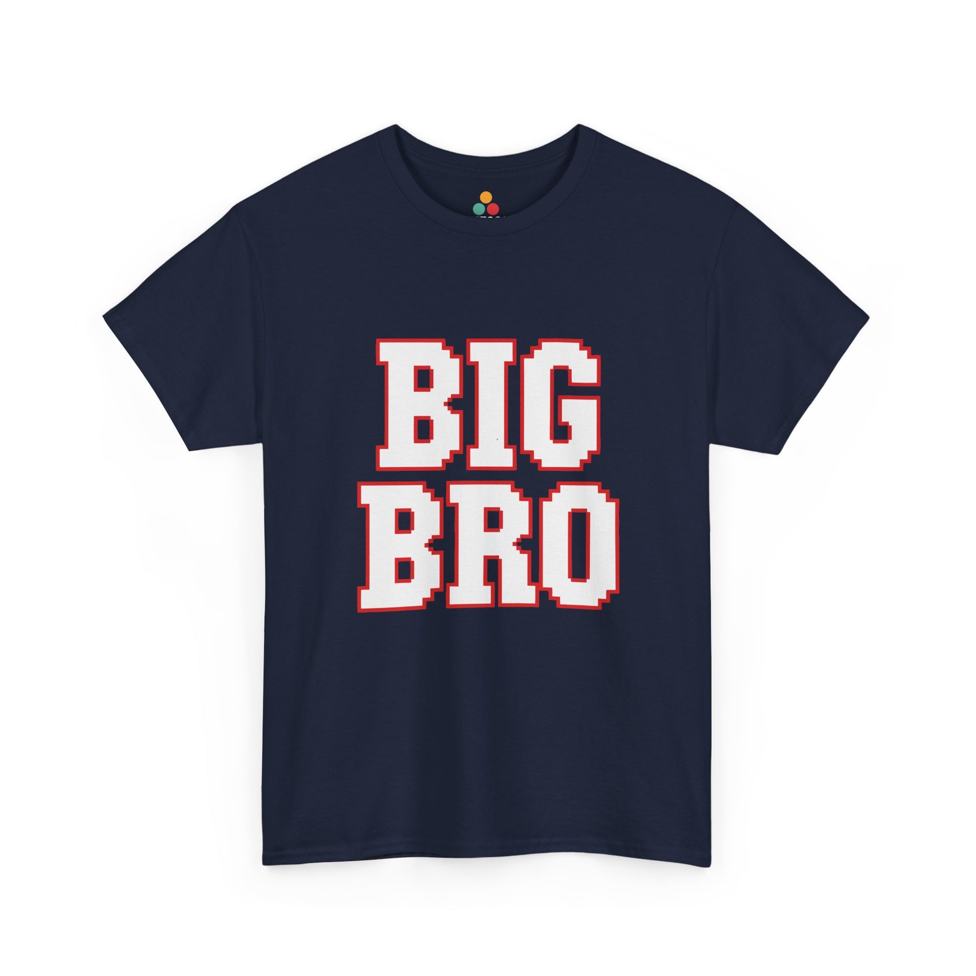 BIG BRO Retro Gaming T-Shirt – Gamer Sibling Gift | TEEZOCA 
