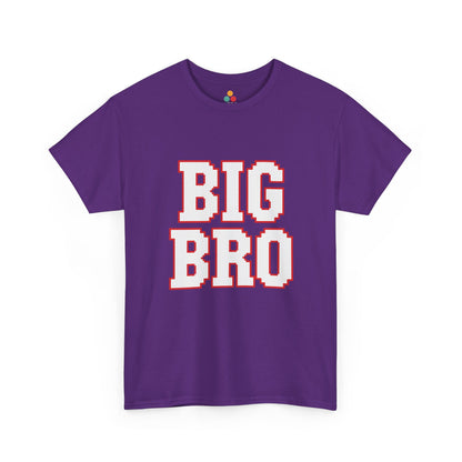 BIG BRO Retro Gaming T-Shirt – Gamer Sibling Gift | TEEZOCA 