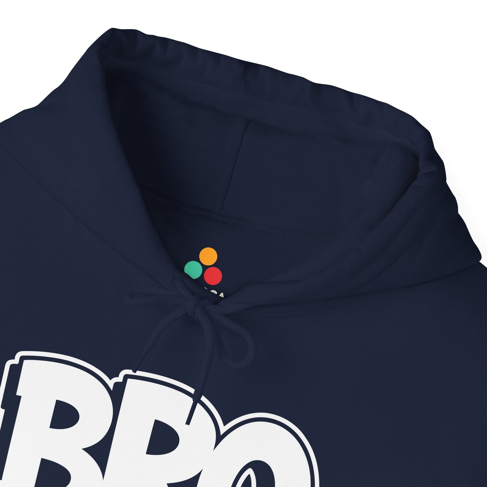 BRO Bold Typography Graphic Unisex Heavy Blend Hoodie | TEEZOCA - BRO bold typography Unisex Heavy Blend Hoodie minimalist streetwear