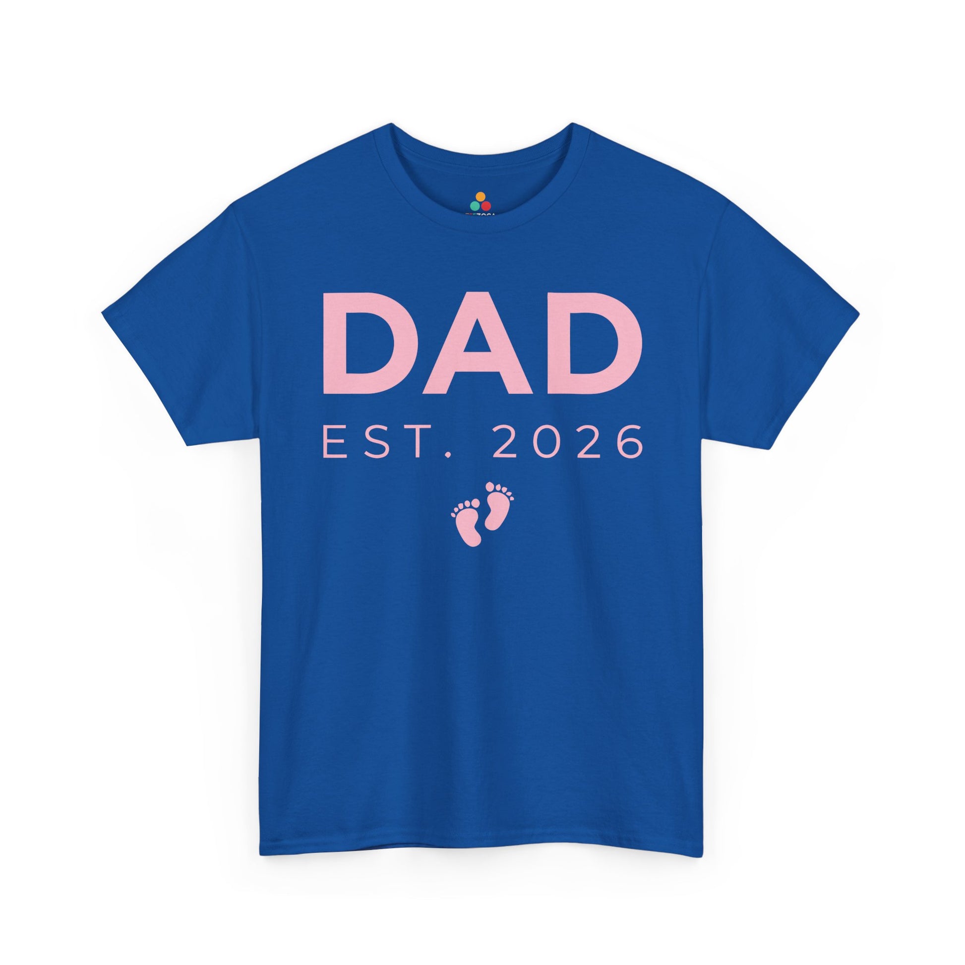 Girl Dad 2026 Unisex T-shirt New Dad Baby Girl Announcement | TEEZOCA 