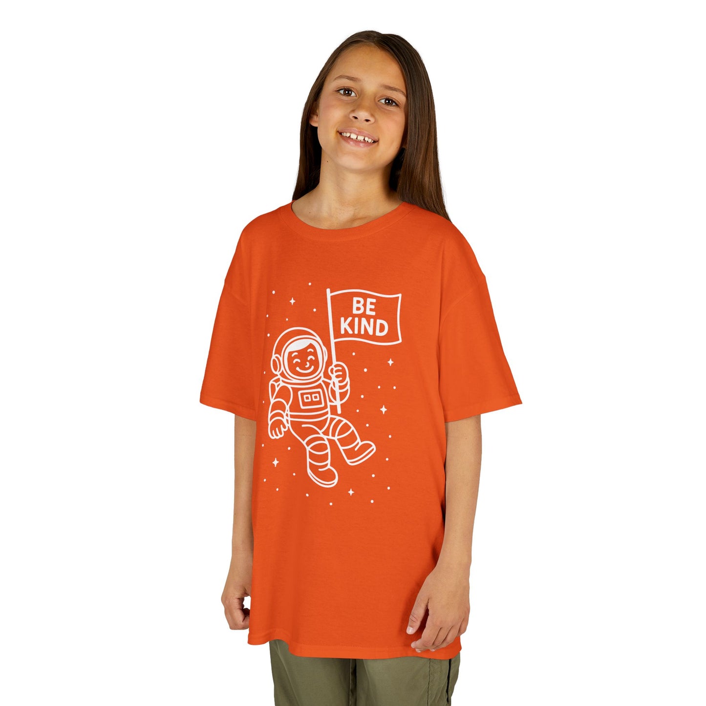 Be Kind Astronaut Kids T-shirt Unity Day Anti-Bullying | TEEZOCA 