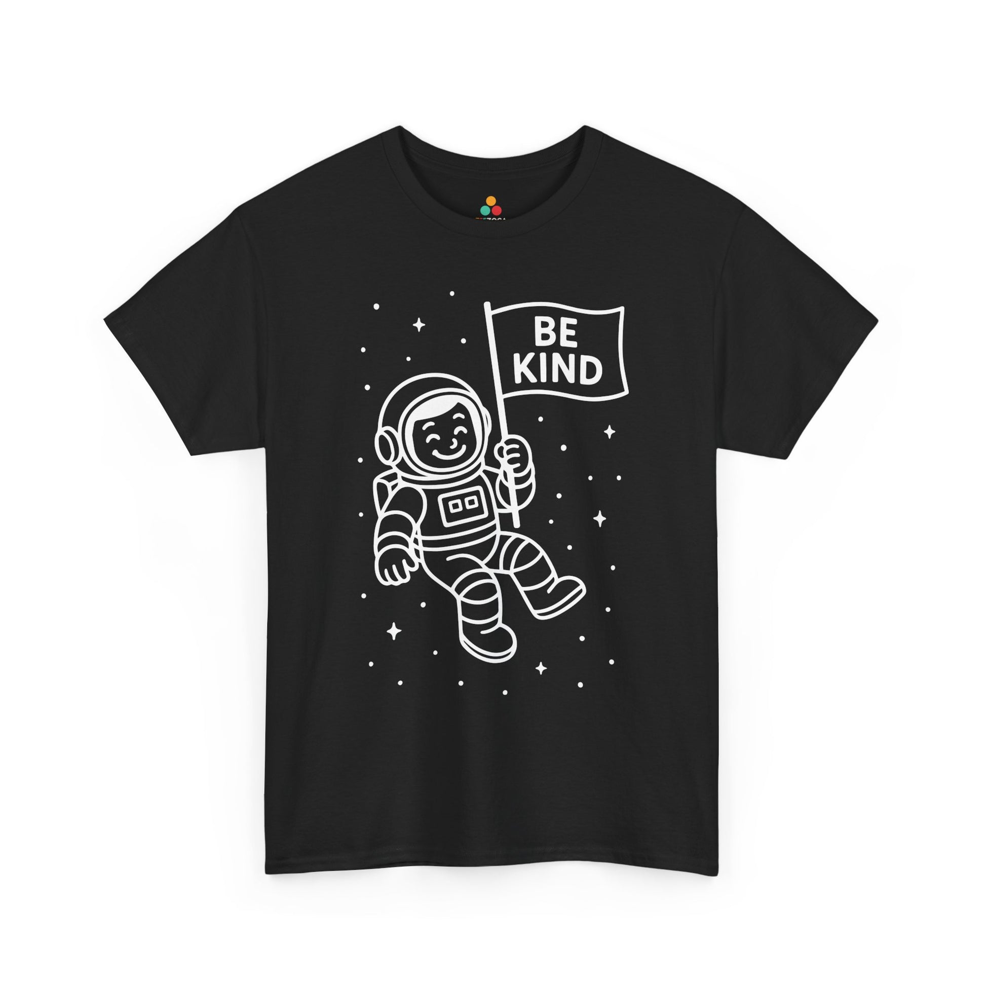 Be Kind Astronaut Unisex T-Shirt | Unity Day Kindness Awareness Tee | TEEZOCA 