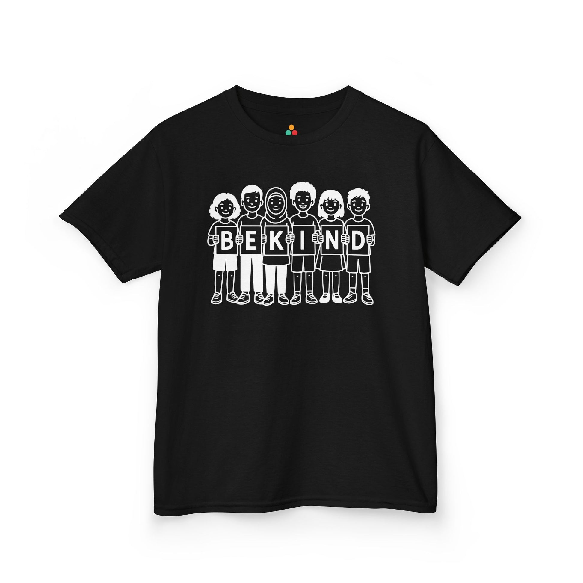 Be Kind Diversity Kids Unisex T-shirt Orange Unity Day Anti-Bullying | TEEZOCA 