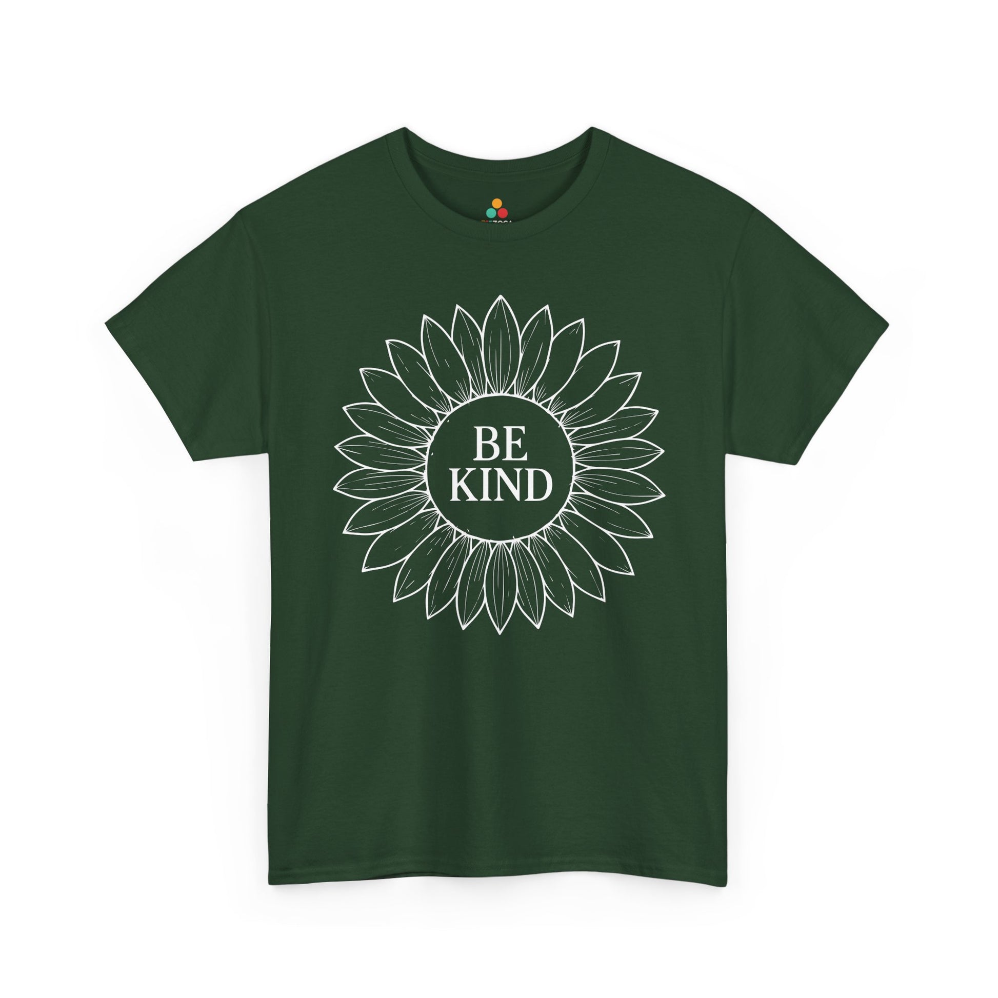 Be Kind Sunflower Unisex T-shirt for Unity Day Anti-Bullying Awareness | TEEZOCA anti-bullying unity day Unisex T-shirt be kind flower