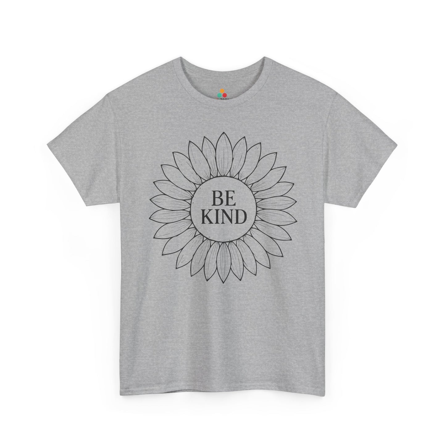 Be Kind Sunflower Unisex T-shirt for Unity Day Anti-Bullying Awareness | TEEZOCA be kind statement Unisex T-shirt inclusive lifestyle