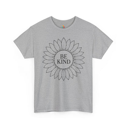 Be Kind Sunflower Unisex T-shirt for Unity Day Anti-Bullying Awareness | TEEZOCA be kind statement Unisex T-shirt inclusive lifestyle