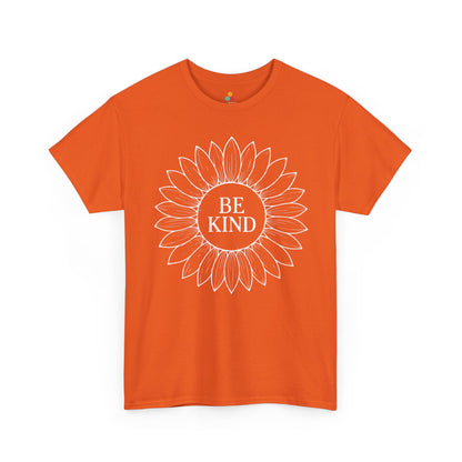 Be Kind Sunflower Unisex T-shirt for Unity Day Anti-Bullying Awareness | TEEZOCA be kind sunflower Unisex T-shirt unity day kindness message