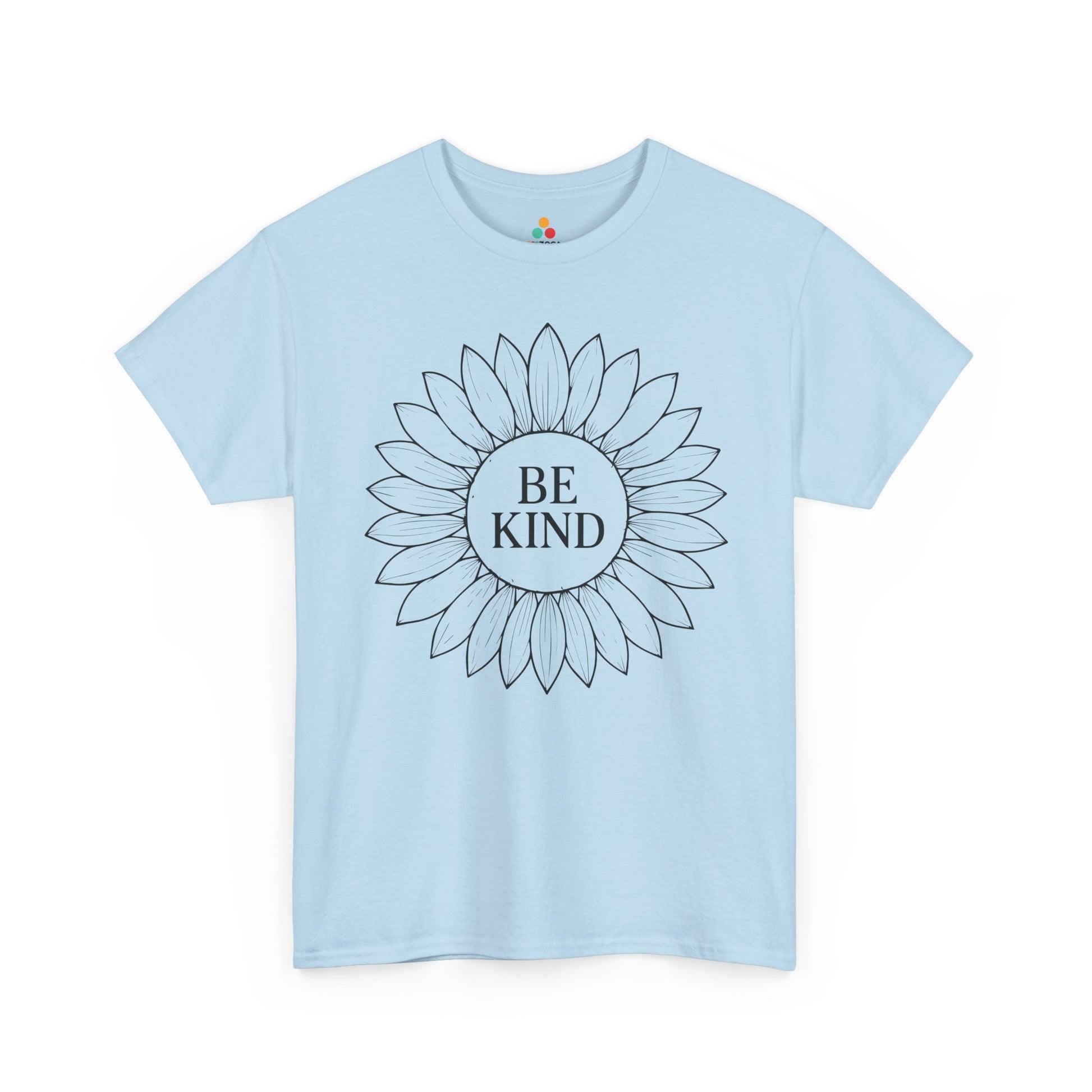 Be Kind Sunflower Unisex T-shirt for Unity Day Anti-Bullying Awareness | TEEZOCA kindness awareness Unisex T-shirt sunflower graphic