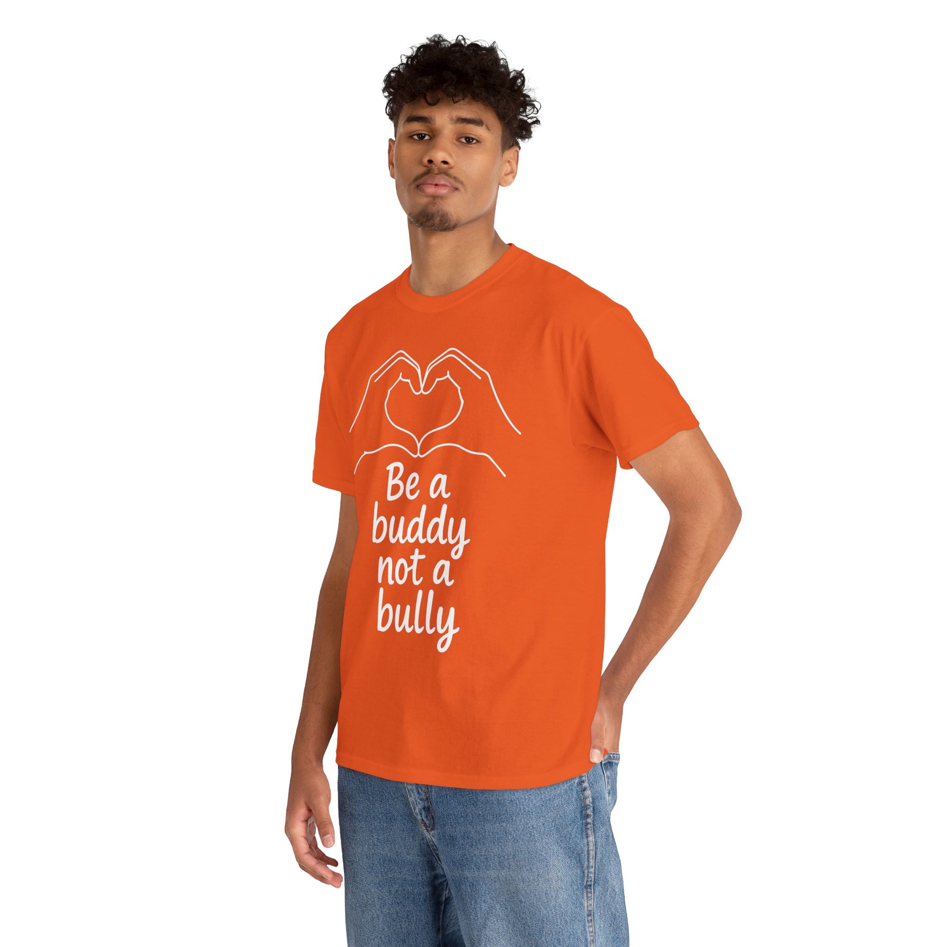 Be a Buddy Not a Bully Unity Day Anti-Bullying Message Unisex T-shirt | TEEZOCA Unity Day be kind awareness Unisex T-shirt
