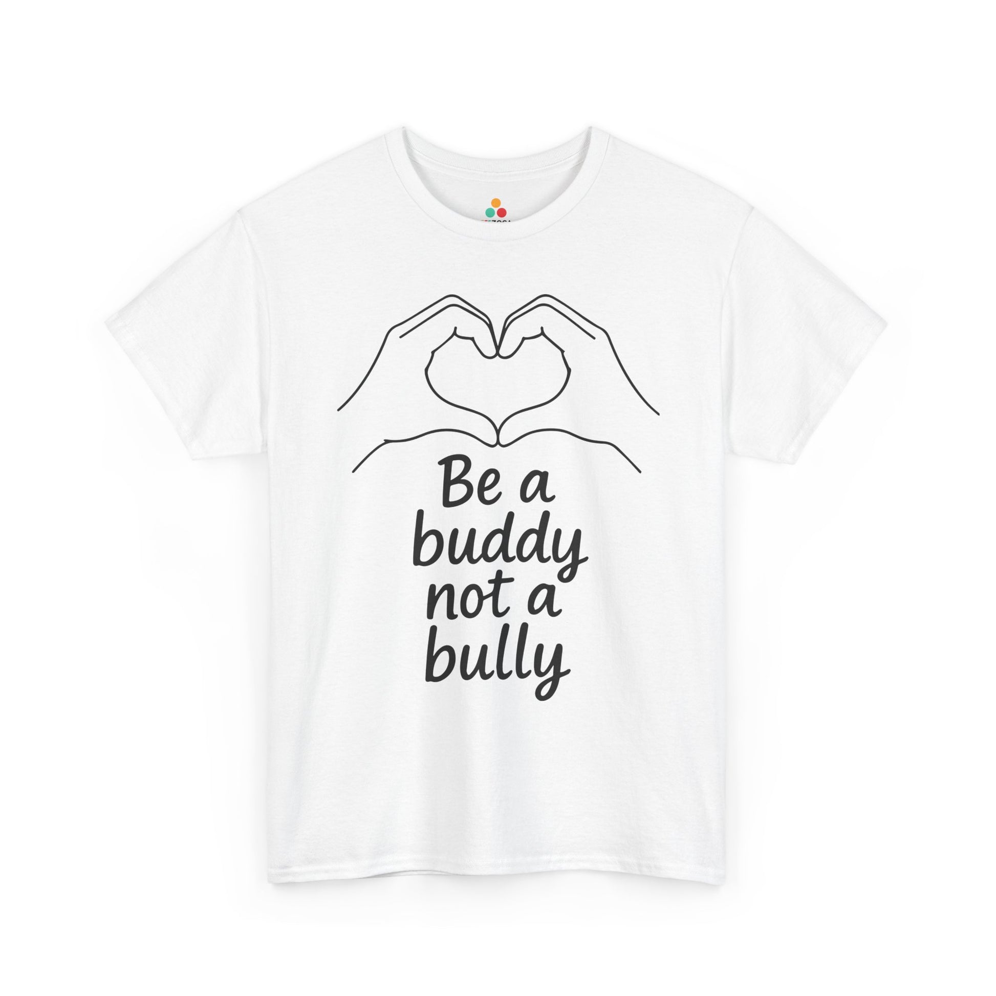 Be a Buddy Not a Bully Unity Day Anti-Bullying Message Unisex T-shirt | TEEZOCA be kind anti-bullying Unisex T-shirt design