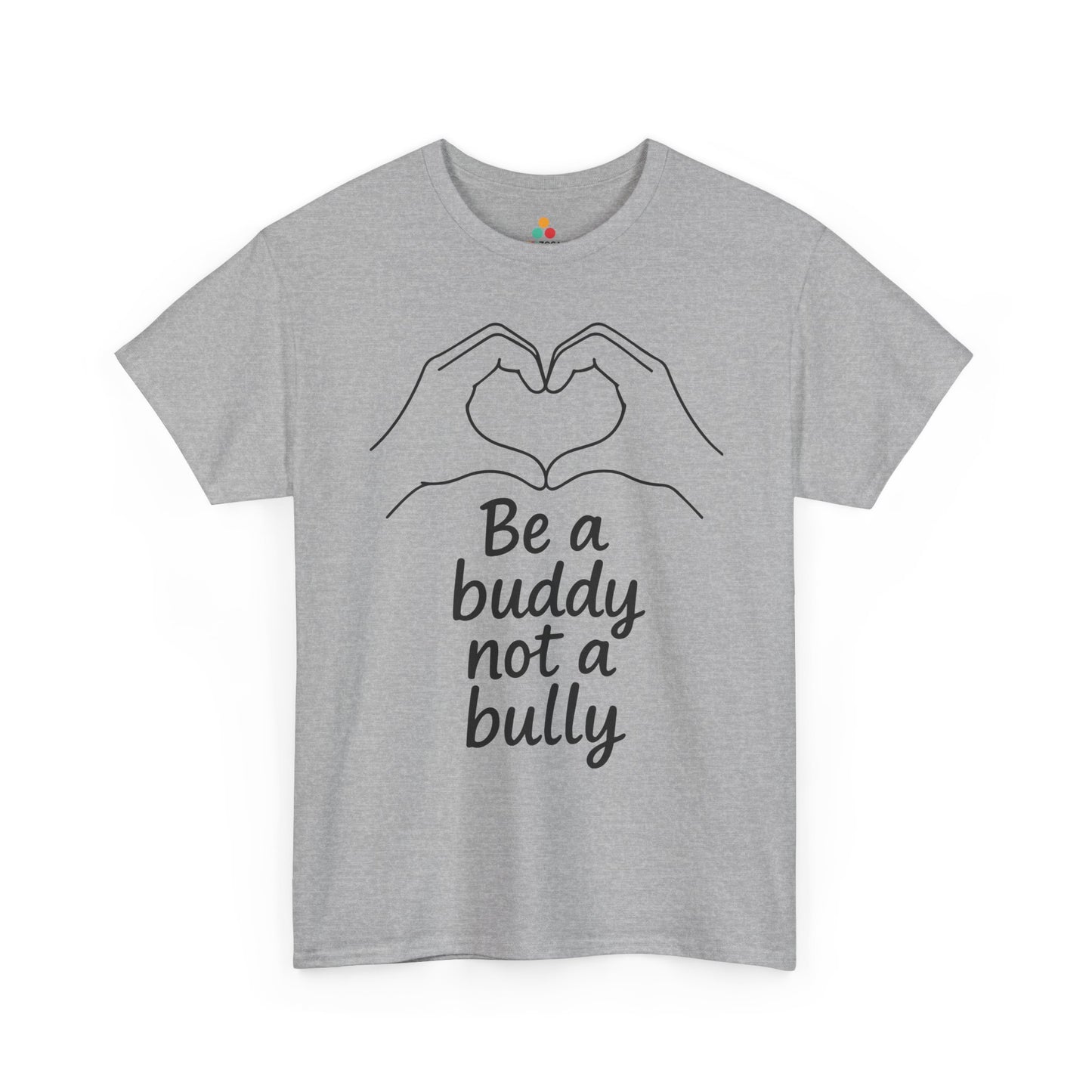 Be a Buddy Not a Bully Unity Day Anti-Bullying Message Unisex T-shirt | TEEZOCA positive buddy message Unisex T-shirt
