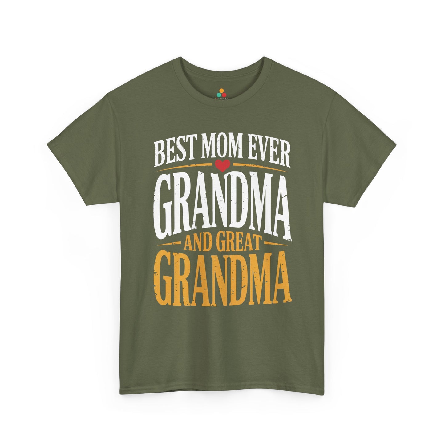 Best Mom Ever Grandma Women's T-shirt Mother's Day Gift for Mom | TEEZOCA 