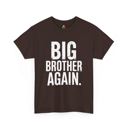 Big Brother Again T-Shirt – Pregnancy Announcement Gift | TEEZOCA 
