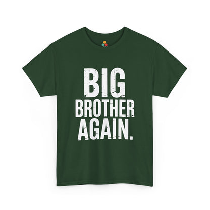 Big Brother Again T-Shirt – Pregnancy Announcement Gift | TEEZOCA 