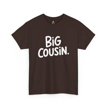 Big Cousin Graphic T-Shirt – Funny Family Tee for New Big Cousins and Cousin Crew | TEEZOCA 