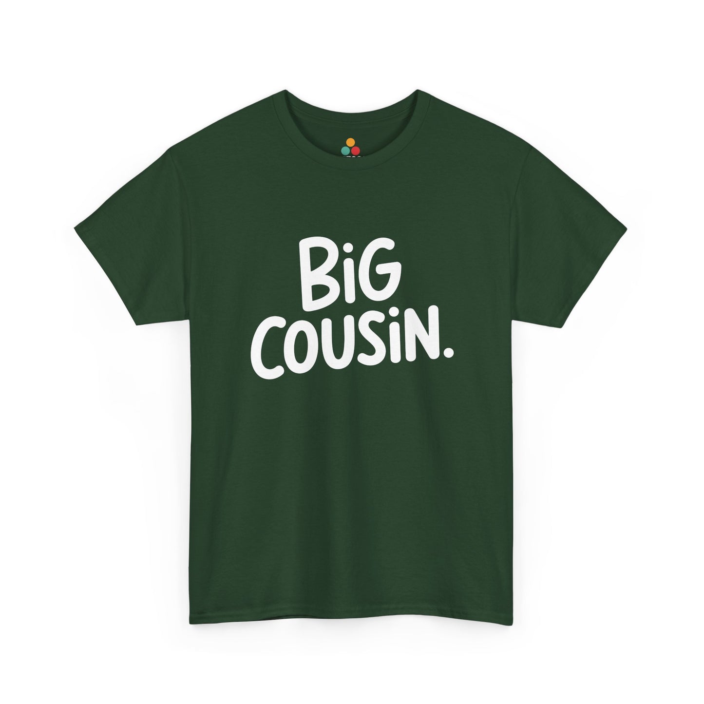 Big Cousin Graphic T-Shirt – Funny Family Tee for New Big Cousins and Cousin Crew | TEEZOCA 