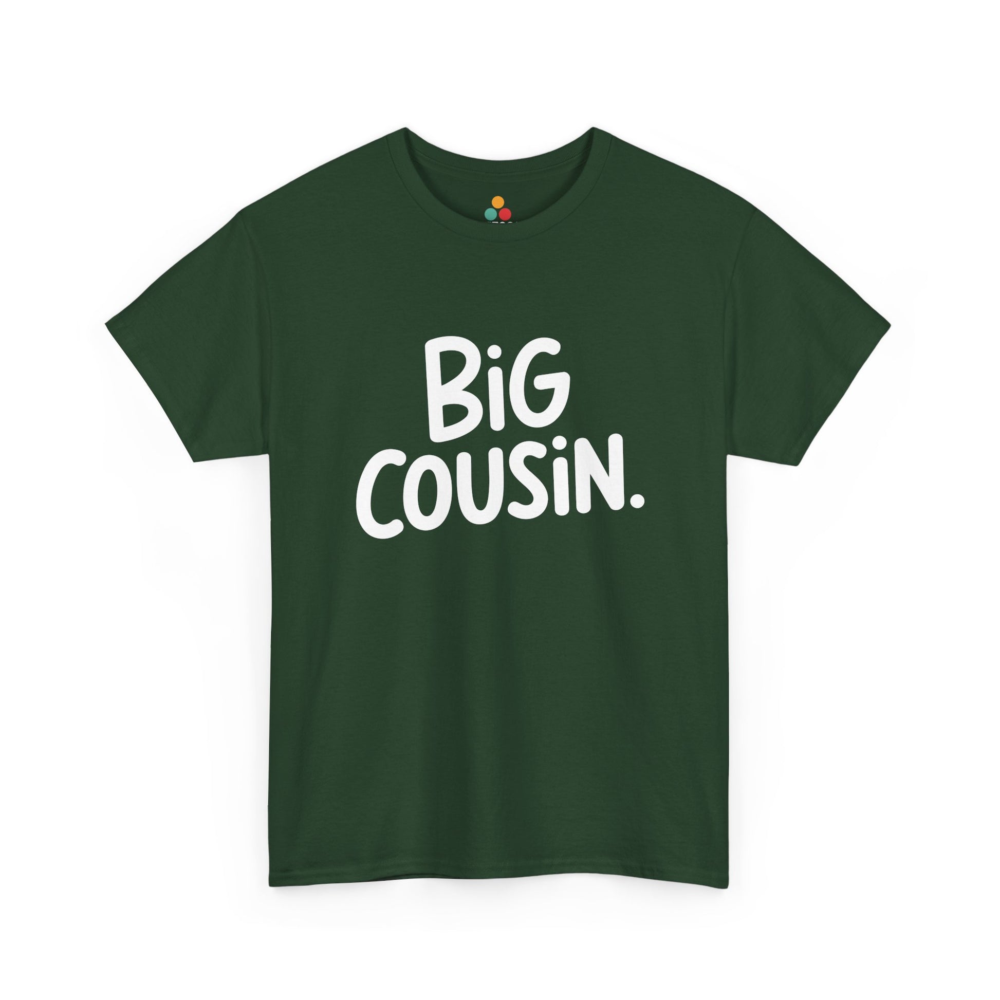 Big Cousin Graphic T-Shirt – Funny Family Tee for New Big Cousins and Cousin Crew | TEEZOCA 