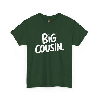 Big Cousin Graphic T-Shirt – Funny Family Tee for New Big Cousins and Cousin Crew | TEEZOCA 