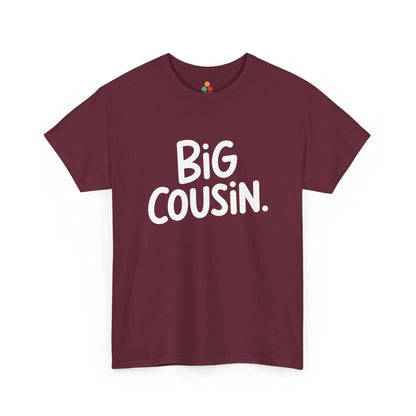 Big Cousin Graphic T-Shirt – Funny Family Tee for New Big Cousins and Cousin Crew | TEEZOCA 