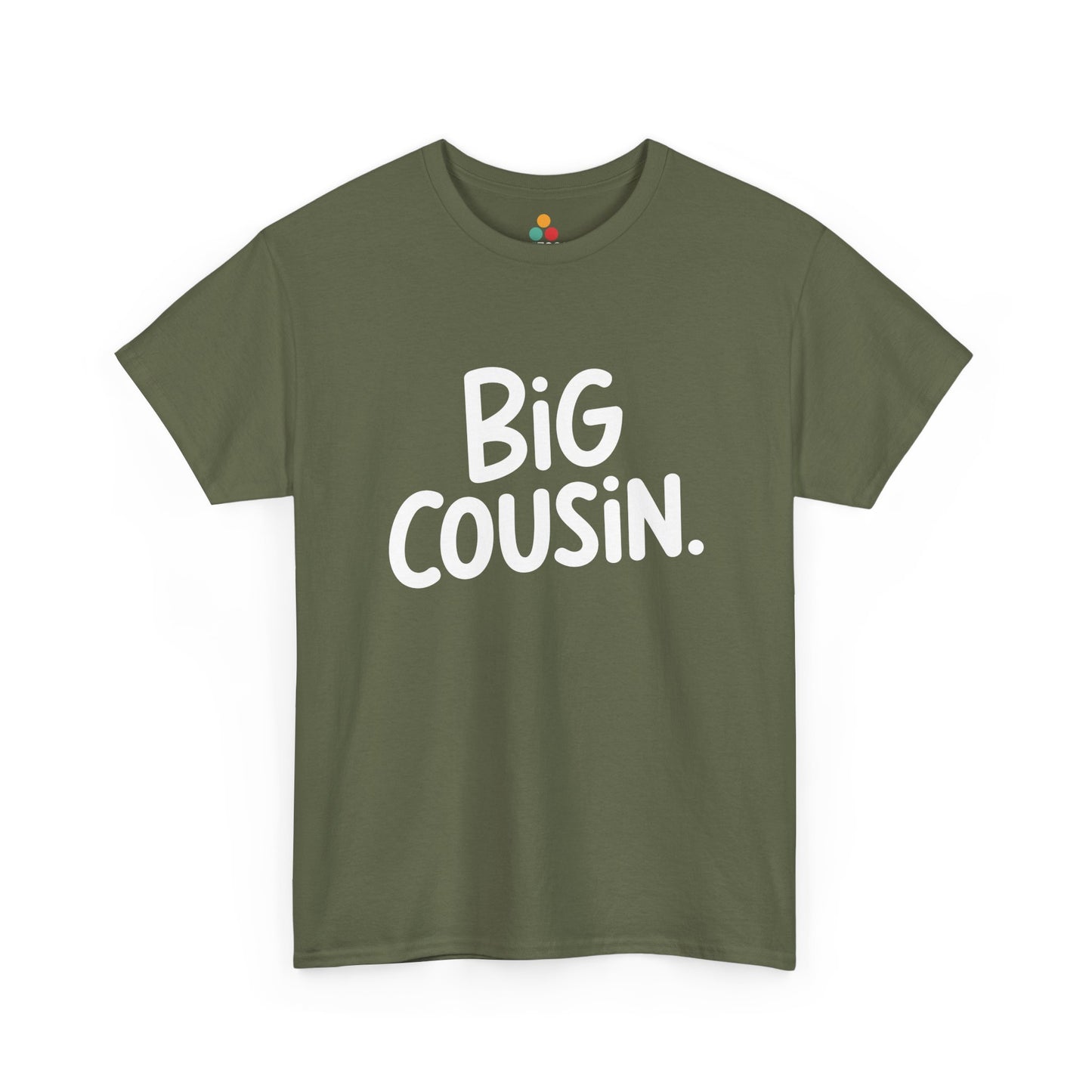 Big Cousin Graphic T-Shirt – Funny Family Tee for New Big Cousins and Cousin Crew | TEEZOCA 