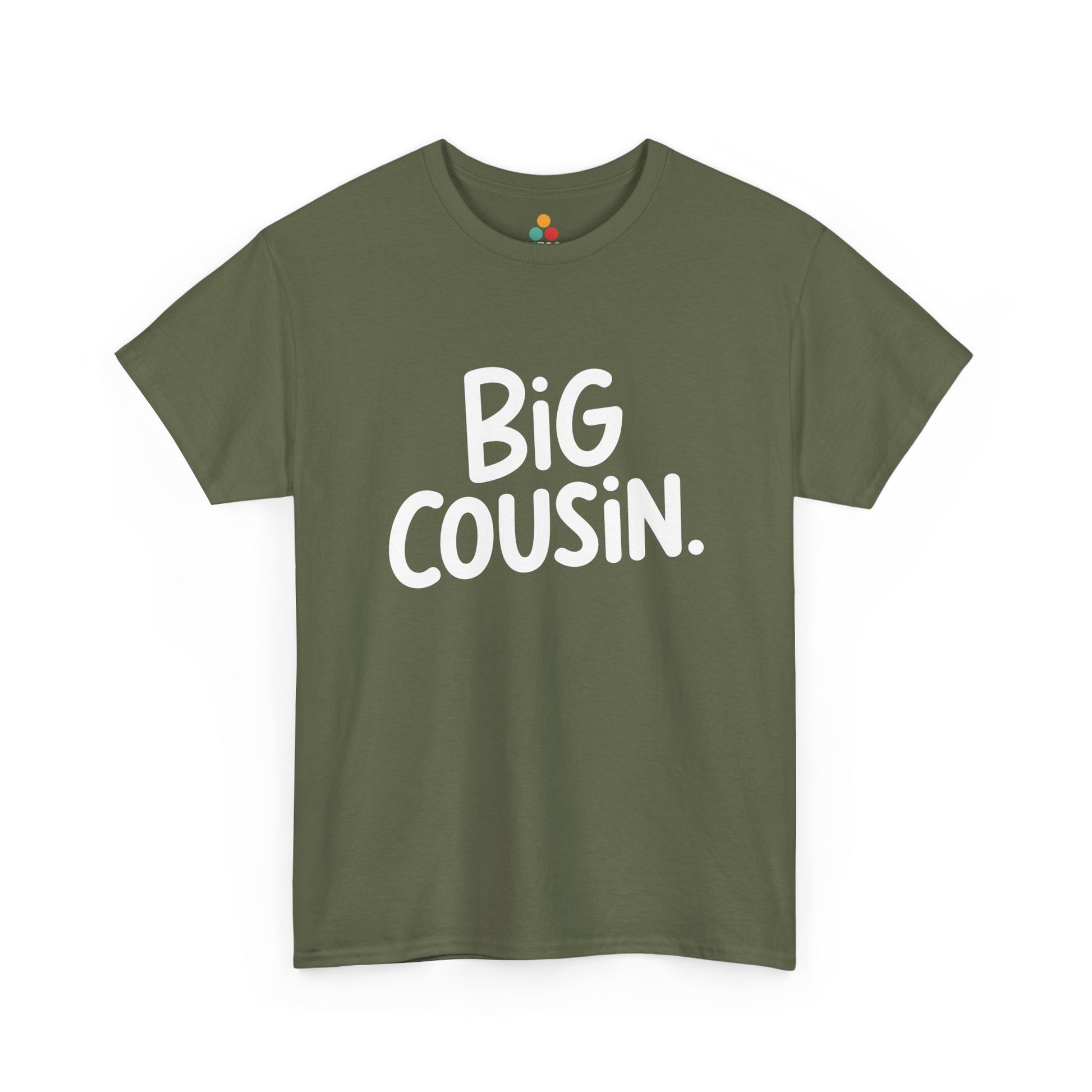 Big Cousin Graphic T-Shirt – Funny Family Tee for New Big Cousins and Cousin Crew | TEEZOCA 