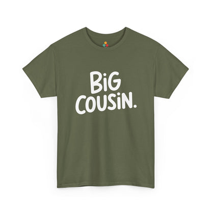 Big Cousin Graphic T-Shirt – Funny Family Tee for New Big Cousins and Cousin Crew | TEEZOCA 