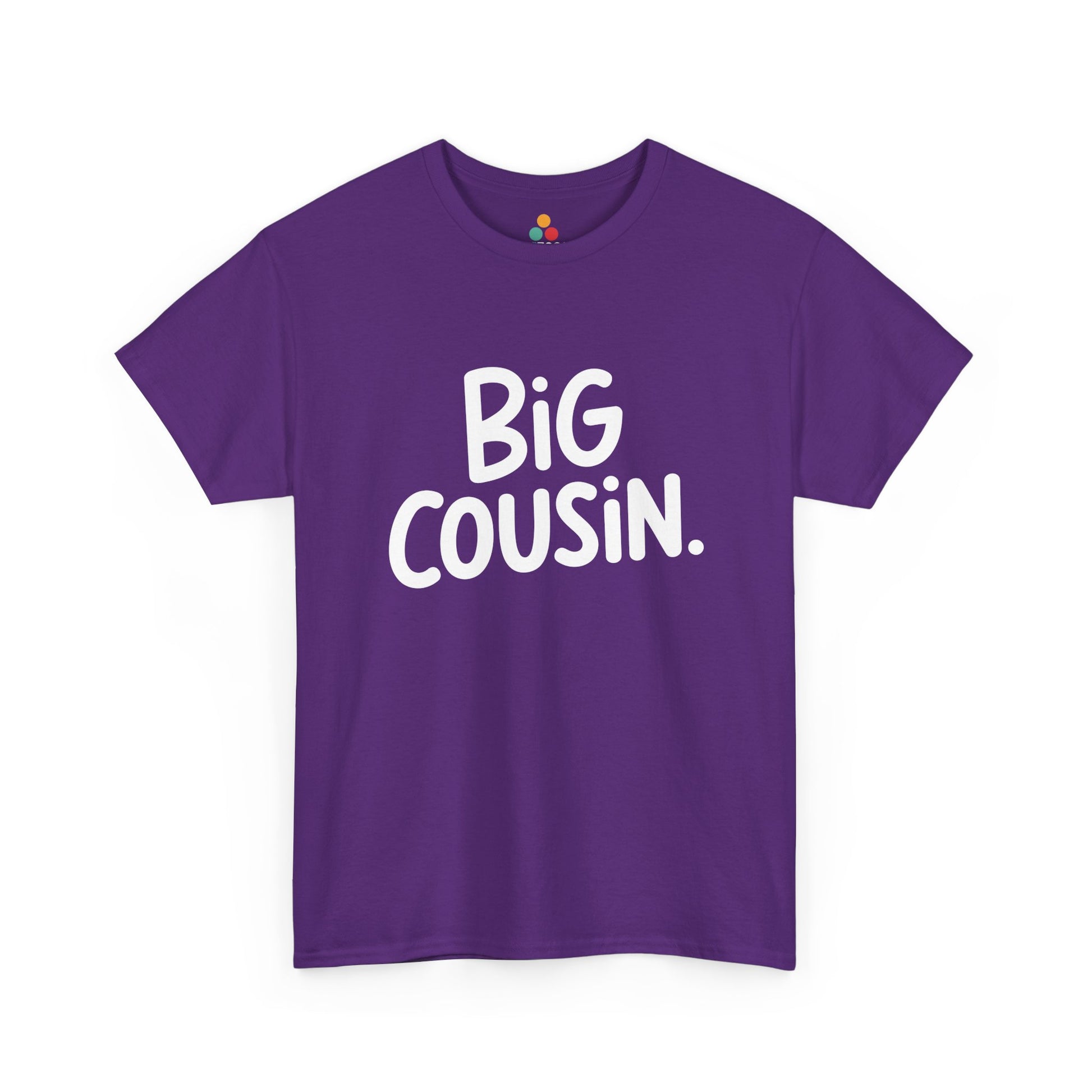 Big Cousin Graphic T-Shirt – Funny Family Tee for New Big Cousins and Cousin Crew | TEEZOCA 