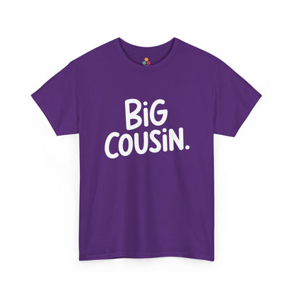 Big Cousin Graphic T-Shirt – Funny Family Tee for New Big Cousins and Cousin Crew | TEEZOCA 