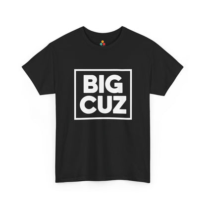 Big Cuz Bold Graphic T-Shirt – Funny Big Cousin Tee for Boys and Girls | TEEZOCA 