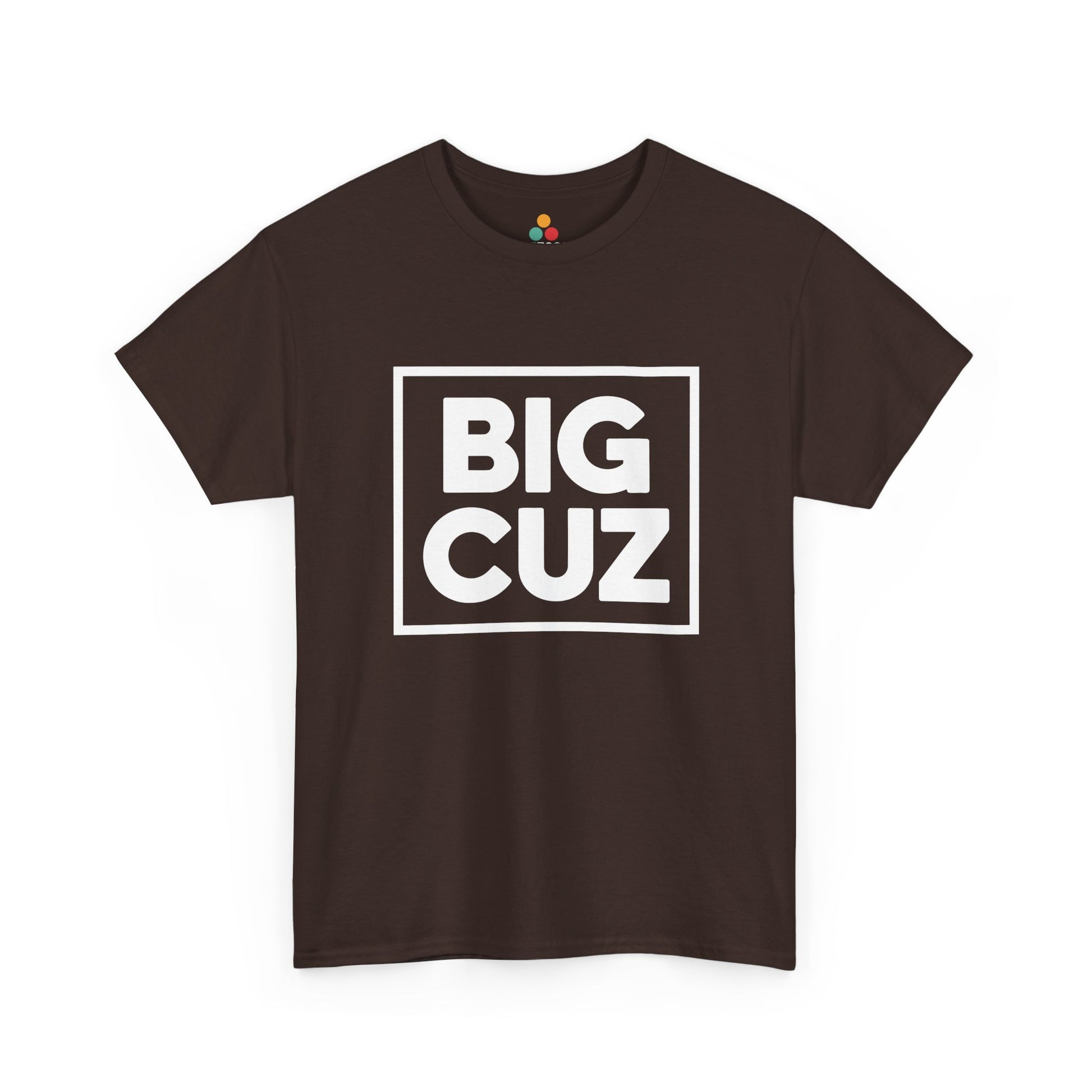 Big Cuz Bold Graphic T-Shirt – Funny Big Cousin Tee for Boys and Girls | TEEZOCA 