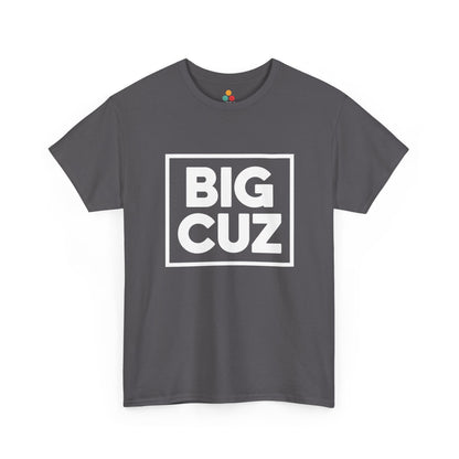 Big Cuz Bold Graphic T-Shirt – Funny Big Cousin Tee for Boys and Girls | TEEZOCA 