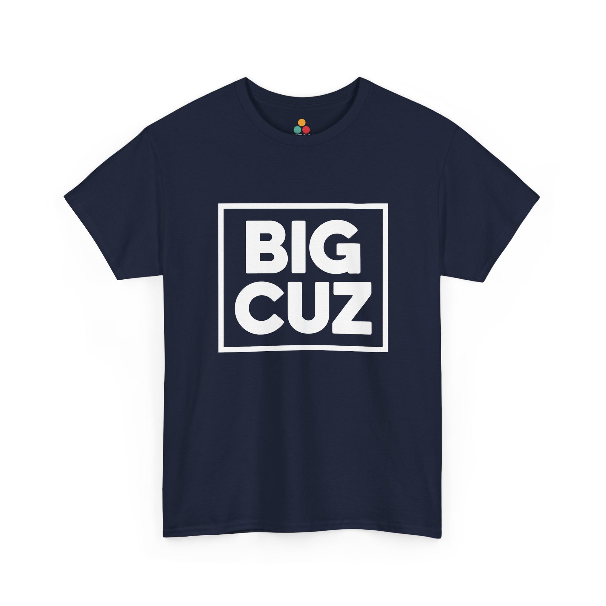 Big Cuz Bold Graphic T-Shirt – Funny Big Cousin Tee for Boys and Girls | TEEZOCA 