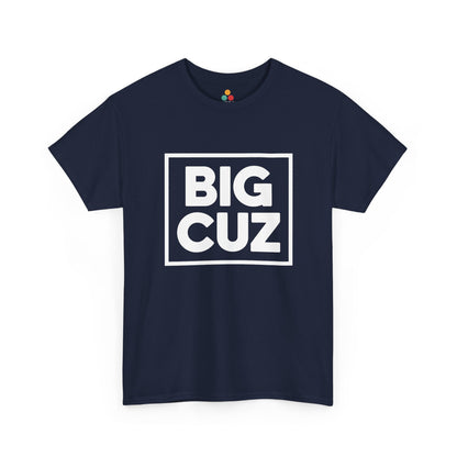 Big Cuz Bold Graphic T-Shirt – Funny Big Cousin Tee for Boys and Girls | TEEZOCA 