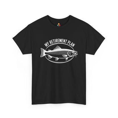 My Retirement Plan Fishing Funny T‑Shirt – Funny Retired Dad Gift | TEEZOCA 