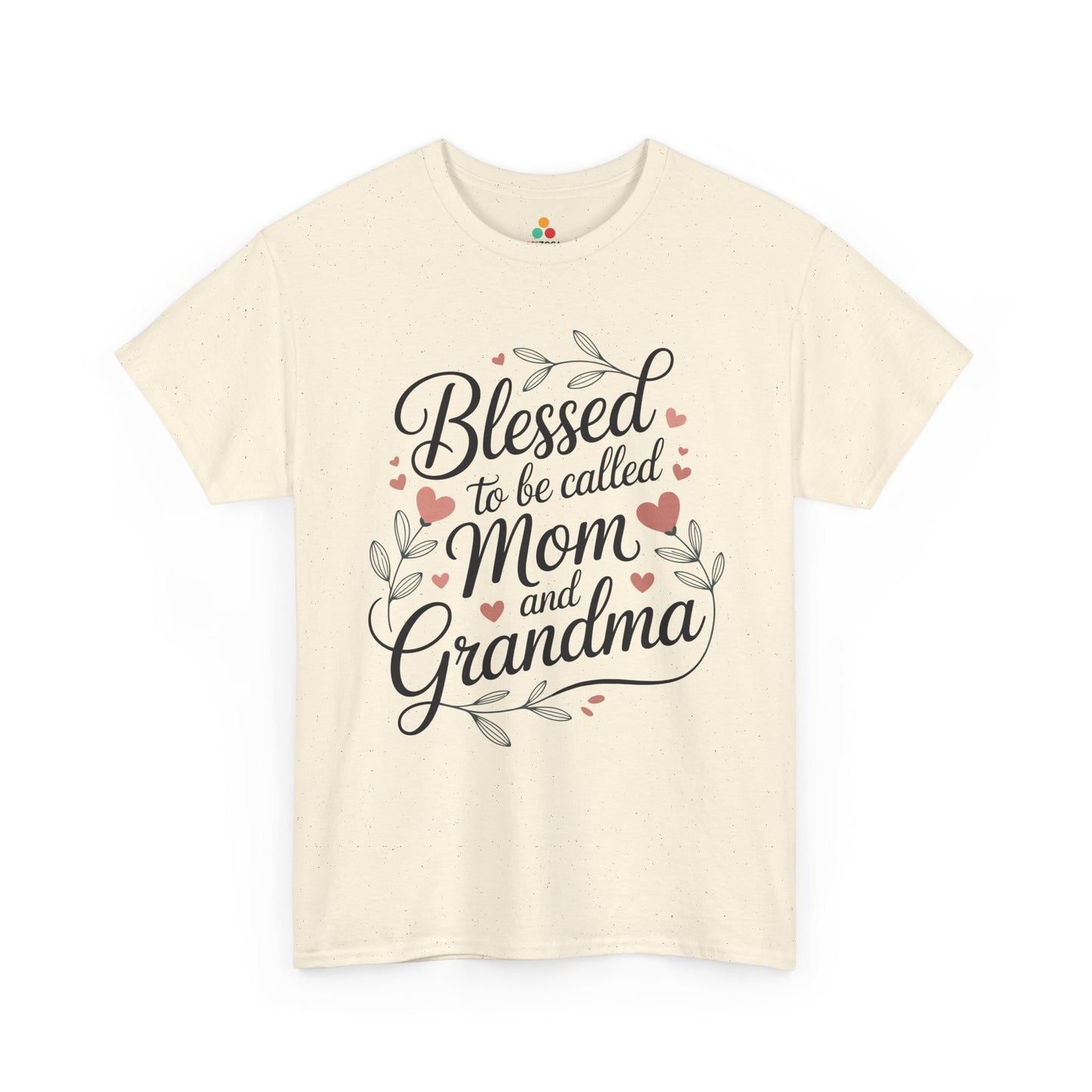 Blessed Mom Grandma Women's T-shirt Cute Mother's Day Gift Floral | TEEZOCA 