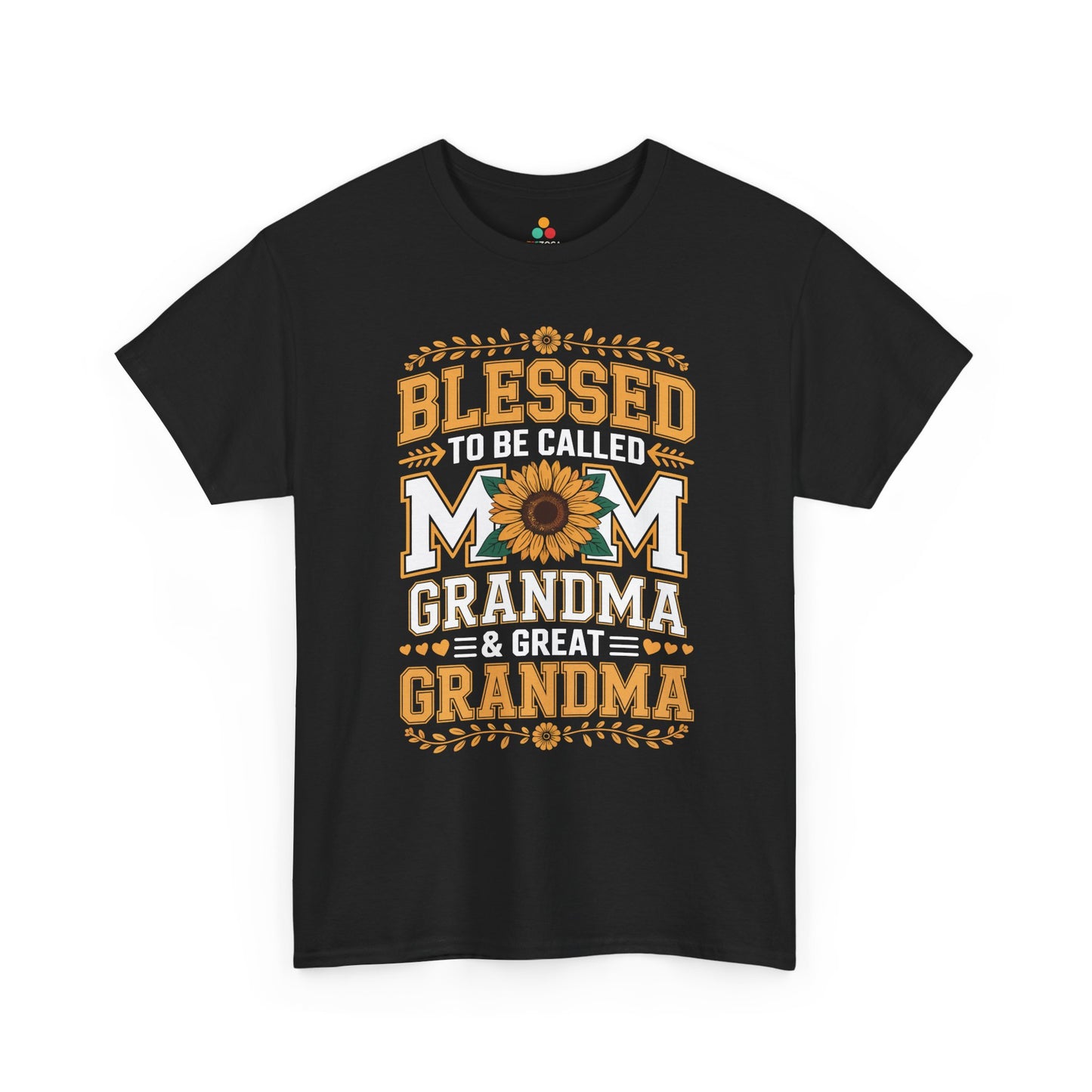 Blessed Mom Grandma Women's T-shirt Mother's Day Gift for Mom | TEEZOCA 