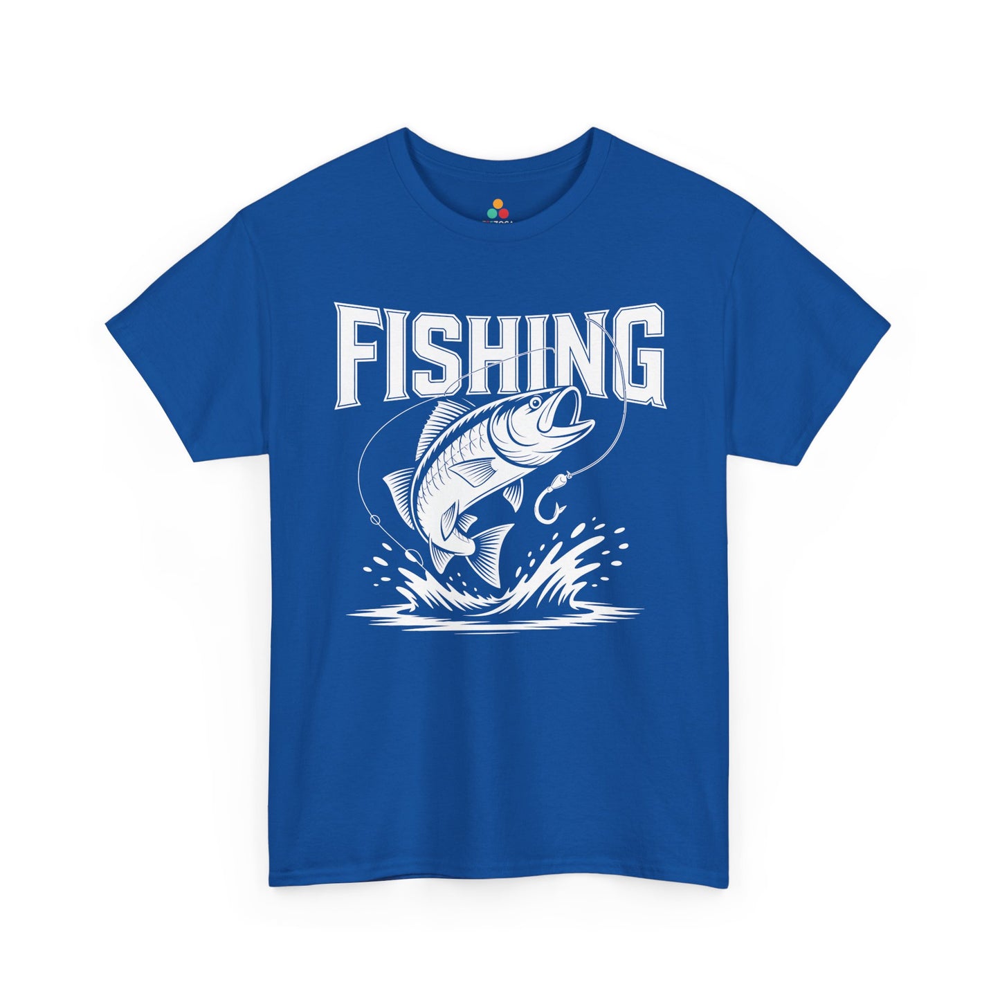Bold Fishing Graphic Angler Style Unisex T-shirt | TEEZOCA 